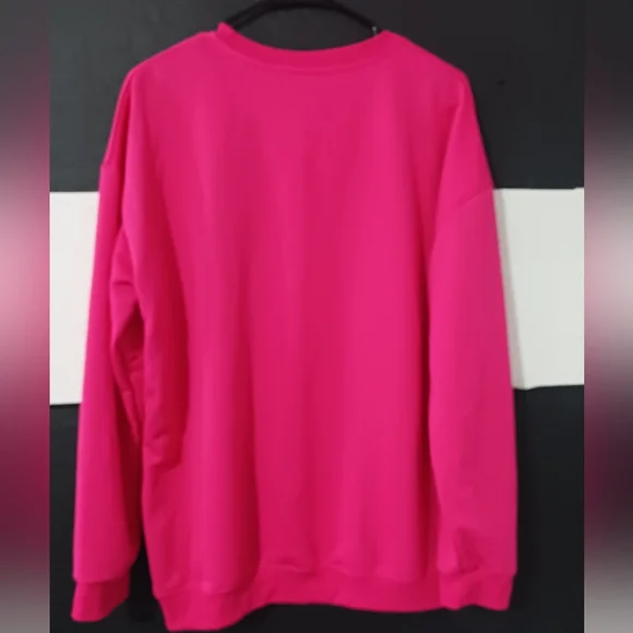 Mama Women Pink Fuchsia Sweater - Picture 8 of 9